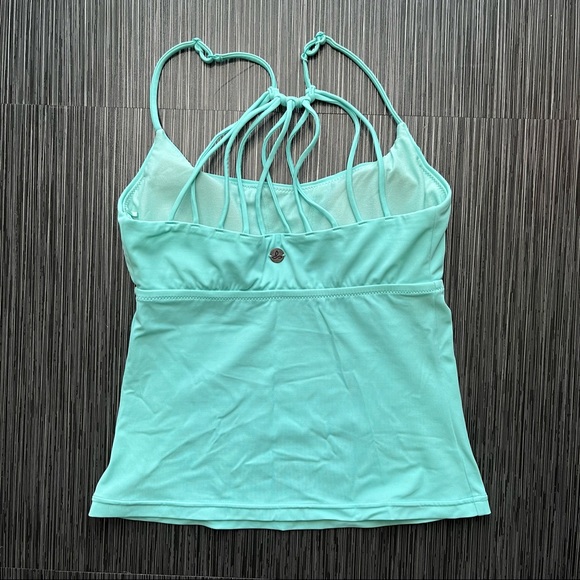 Prana Merrow Tankini Swim Top Size XS - Teal - Picture 5 of 7